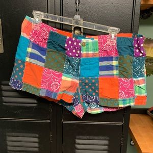 Aerie patchwork shorts